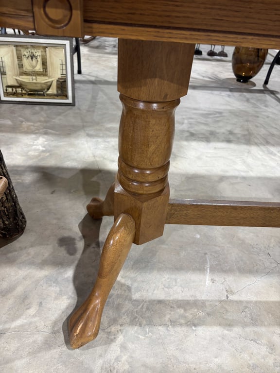 Oak entry table - Image 3
