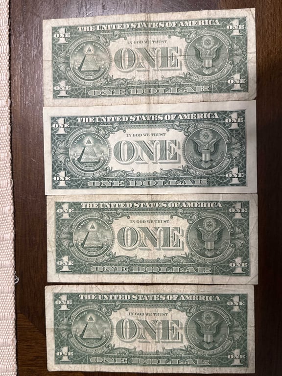 (4) 1963 A $1.00 Bills - Image 2