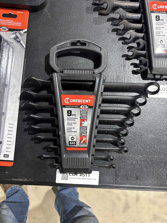 Crescent 9 Piece Standard Wrench Set