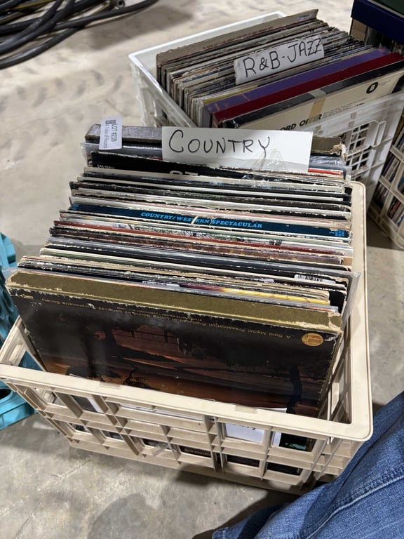4 Totes of Records - Image 15