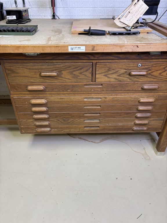 Study 8 Drawer Work Bench - Image 2