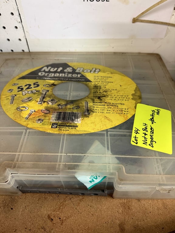 NUT & BOLT ORANGNIZER (FULL)