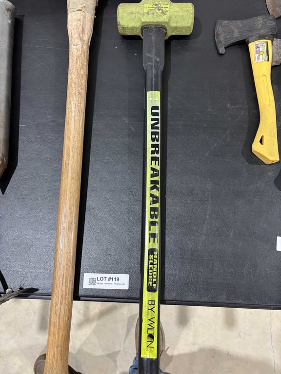 Sledge Hammer, Pickaxe etc - Image 2