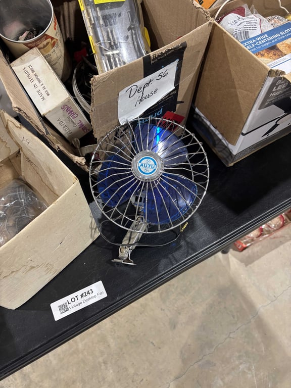 Vintage Desktop Fan