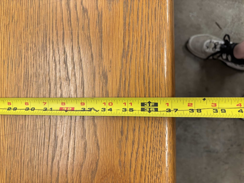 Large wooden table - Image 5