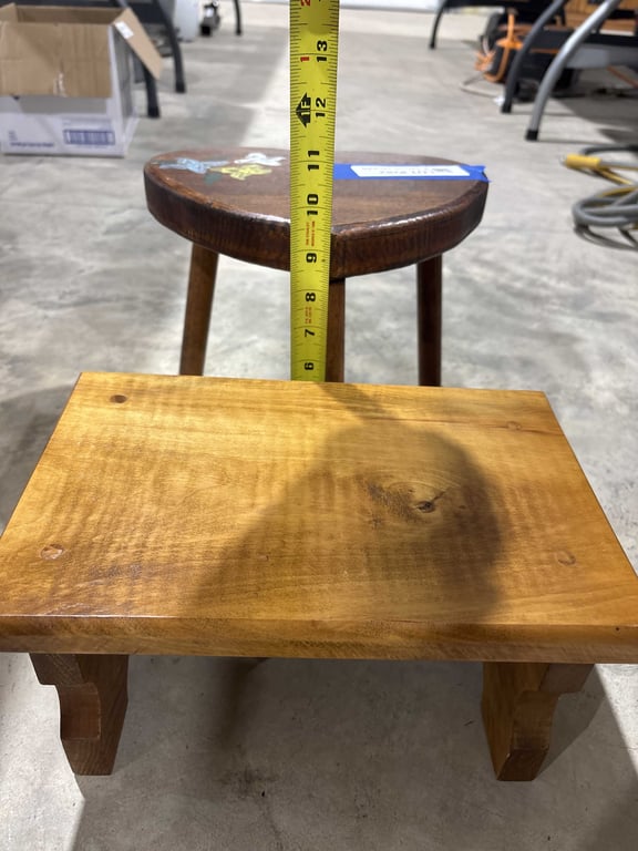 2 small stools - Image 4