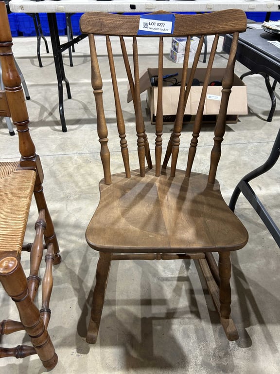 Wooden rocker