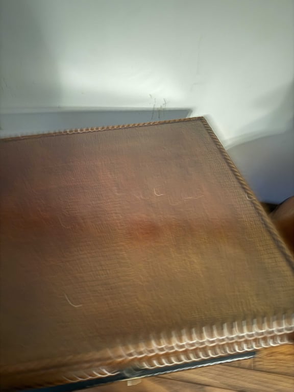 FAUX LEATHER STORAGE TRUNK - Image 2
