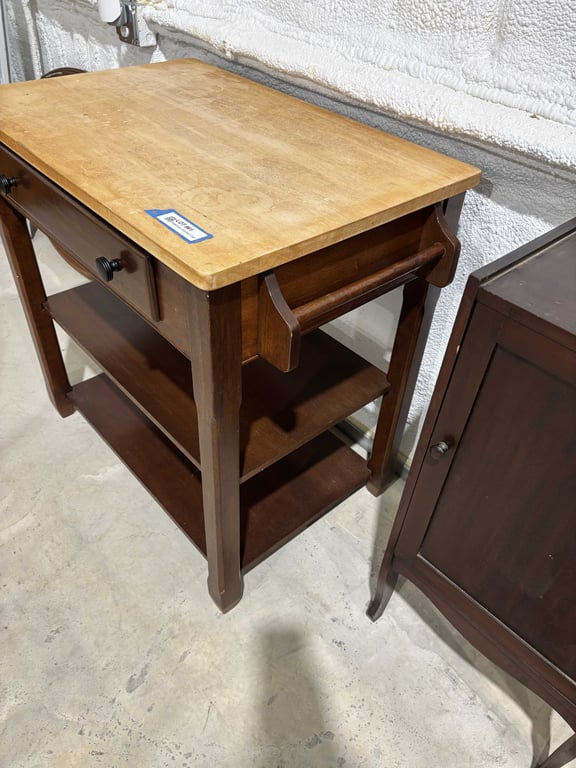Stationary Kitchen Cart - Image 3