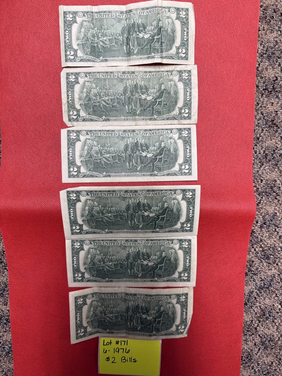 6 - 1976 $2 BILLS - Image 4