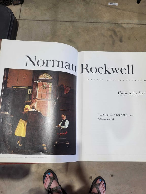 Norman Rockwell by the decades book - Image 2