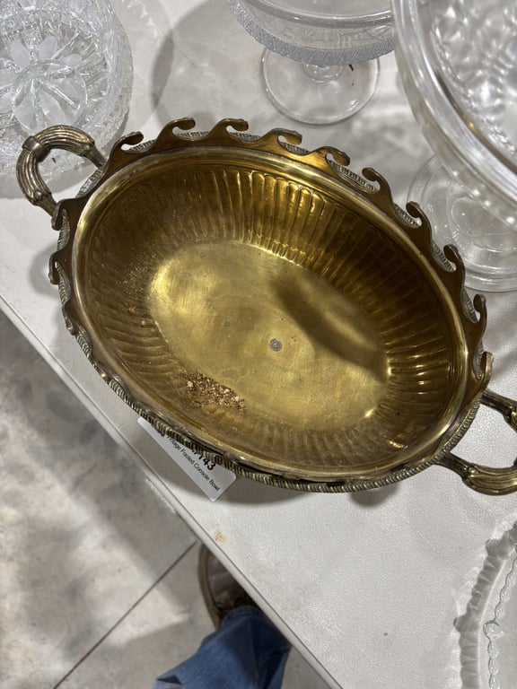 Vintage Footed Console Bowl - Image 3