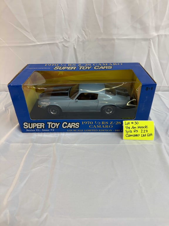 1:18 AM. MUSCLE 70 1/2 RS Z28 CAMARO LTD. ED.