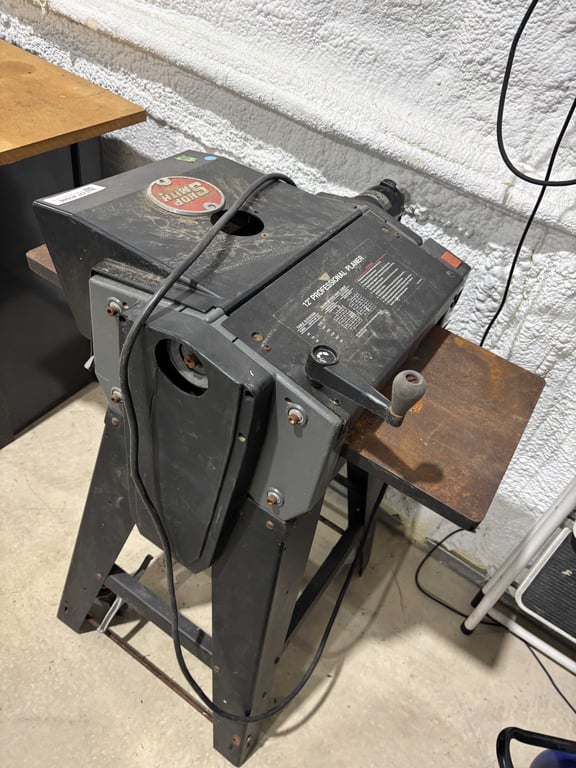 Shop Smith 12" professional planer (locked motor) - Image 3