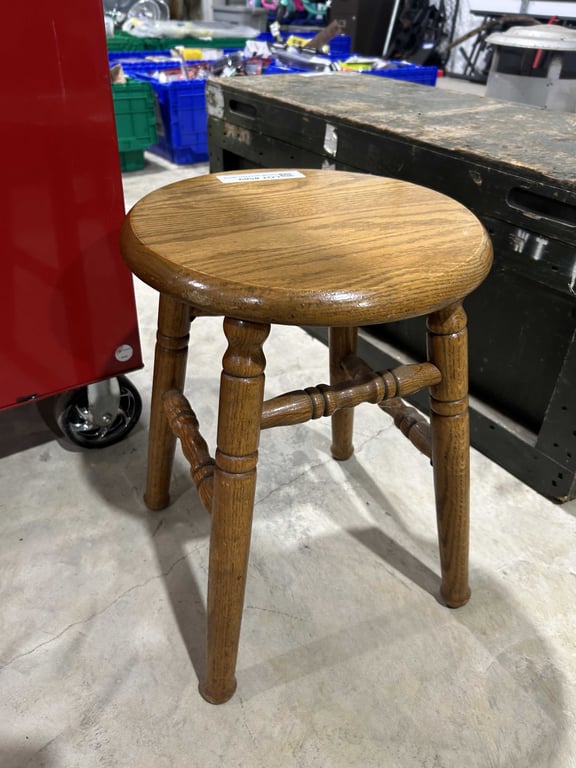 Small wooden stool - Image 2