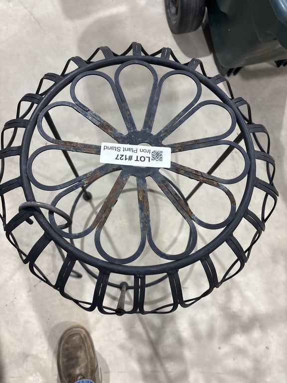 Iron Plant Stand - Image 2