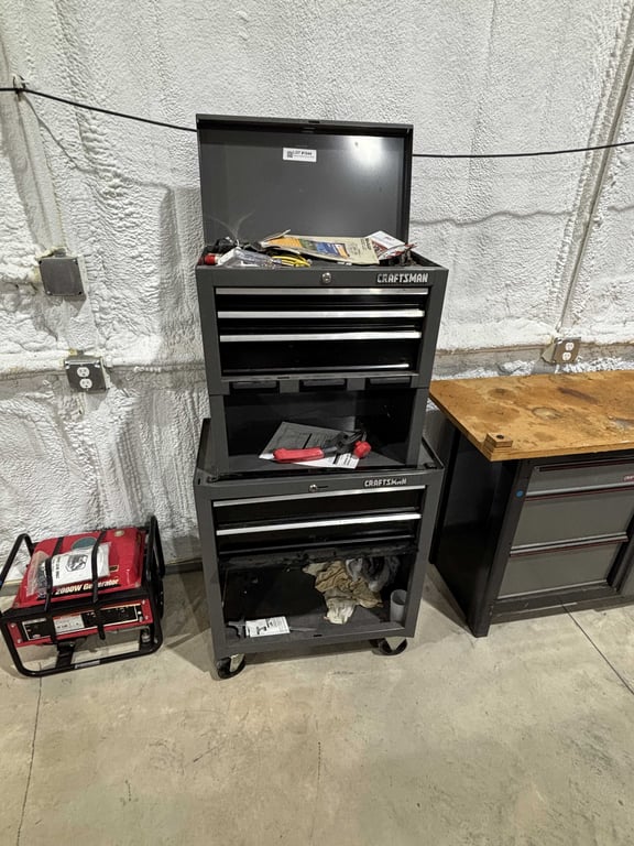 Craftsman 5 drawer tool box & contents