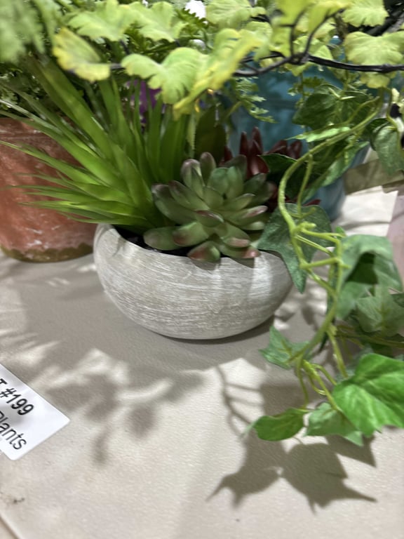 4 Fake Plants - Image 4