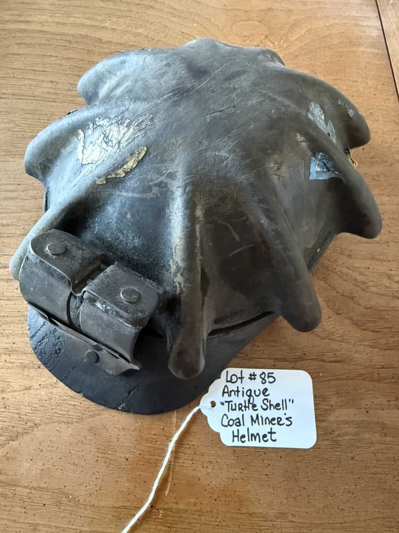 VTG "TURTLE SHELL" COAL MINERS HELMET