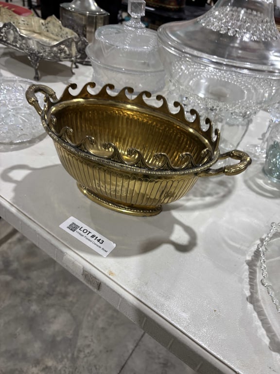 Vintage Footed Console Bowl - Image 2