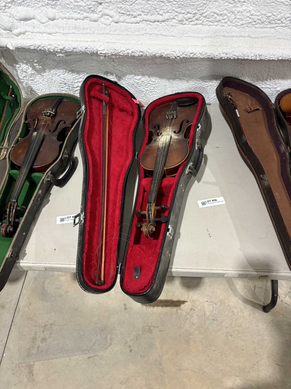 Vintage Fiddle and Black Case