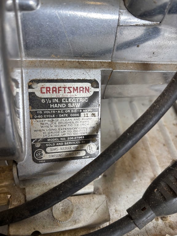 Craftsman 6 1/2" Circular Saw - Image 2