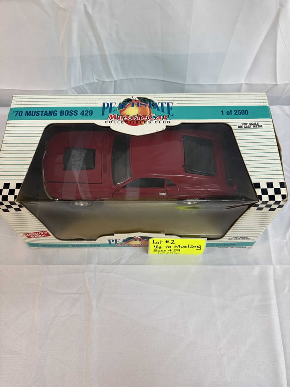 1:18 70 BOSS MUSTAND 429 1 OF 2500 - Image 2