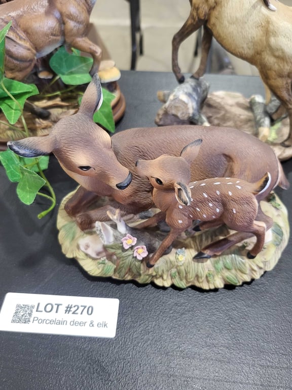 Porcelain deer & elk - Image 2