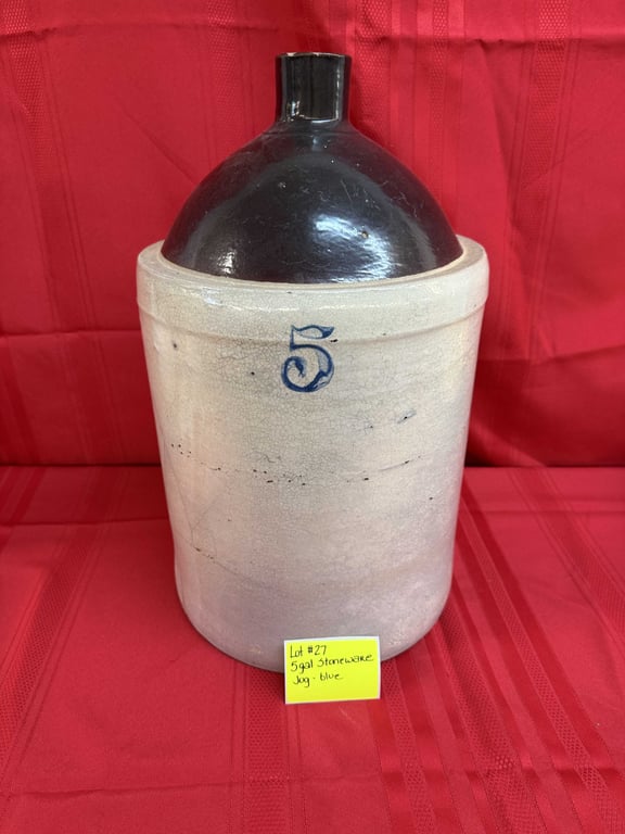 5 GAL STONEWARE JUG
