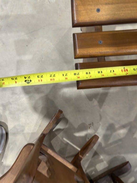Small wooden bench - Image 2