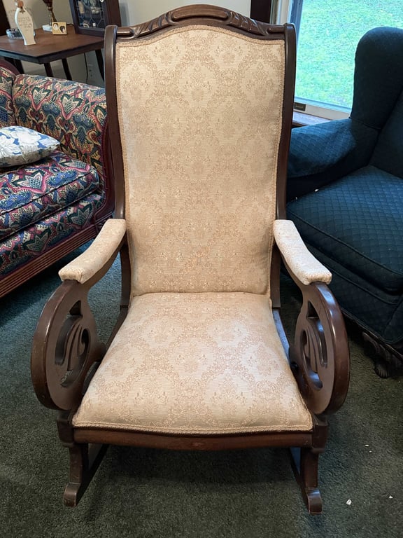 STATESVILLE TALL BACK ROCKING CHAIR