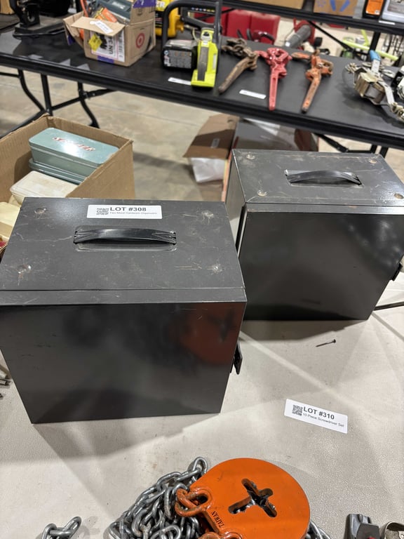 Two Metal Hardware Organizers - Image 3