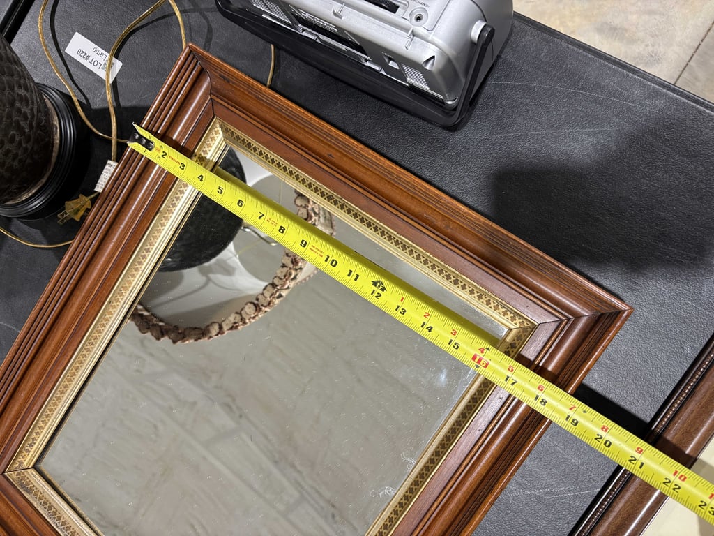 Small Hanging Wall Mirror - Image 3