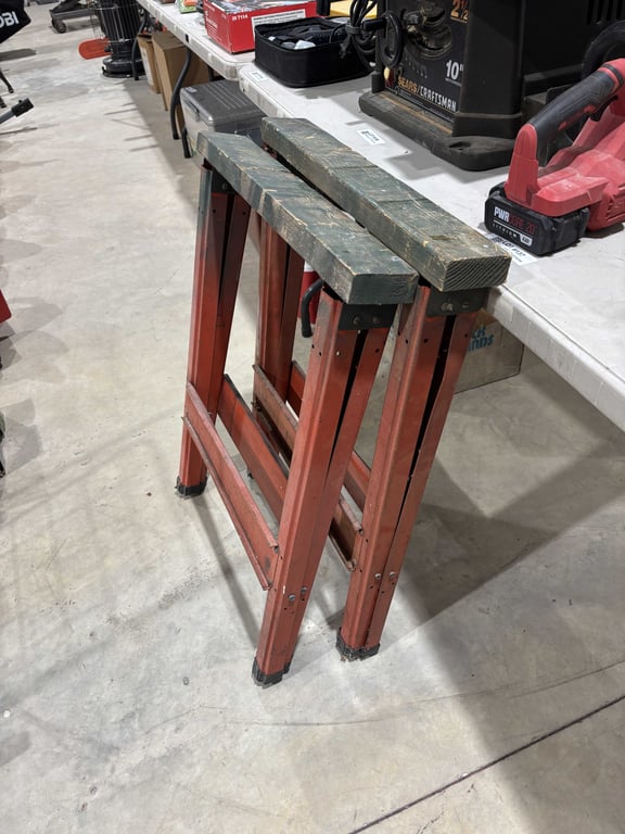 Pair of Sawhorses