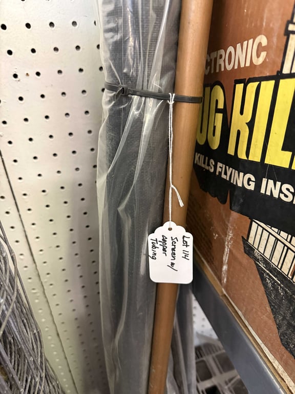 SCREEN W/COPPER TUBING