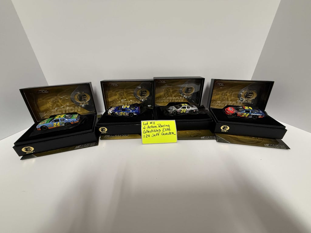 4 - ACTION RACING COLL. ELITE 1:24 JEFF GORDON