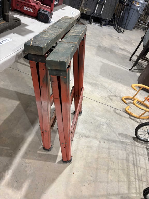 Pair of Sawhorses - Image 2