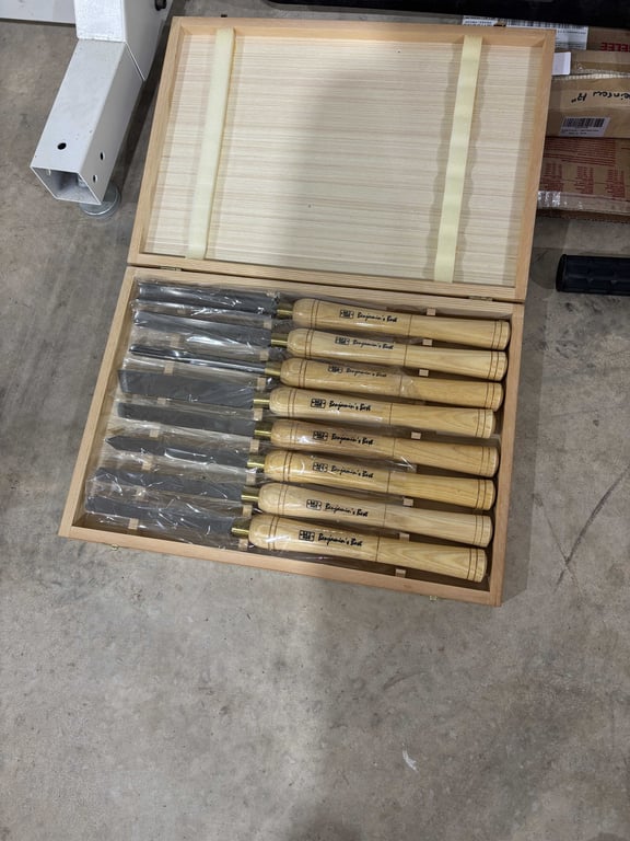 Benjamin's Best 8 pc lathe tools