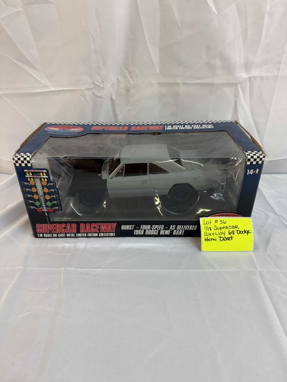 1:18 SUPERCAR RACEWAY 68 DODGE HEMI DART HURST