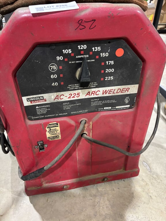 Lincoln Electric AC-225 Arc Welder - Image 2