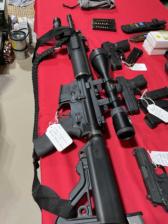 Image for Rock River Arms LAR-15 Cal 5.56mm with 3x9 NIKON Long Range Scope
