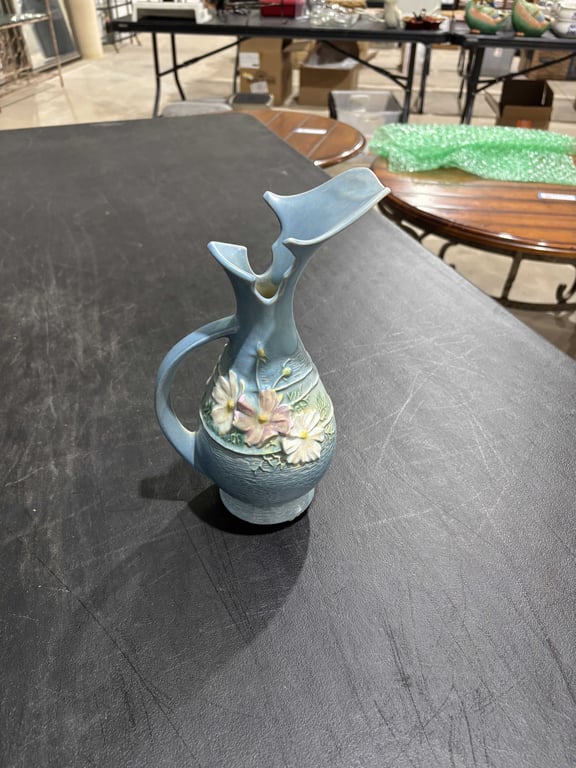 Vintage Roseville Art Pottery (Blue) - Image 2