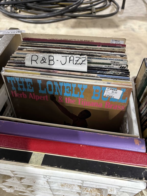 4 Totes of Records - Image 6