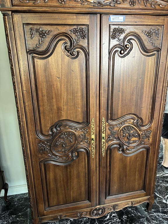 French Style Armoire - Image 4