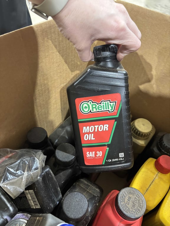Box Full of Misc Oil - Image 3