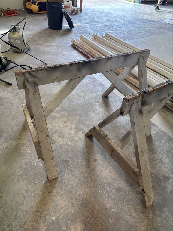 Wooden Sawhorses - Image 2