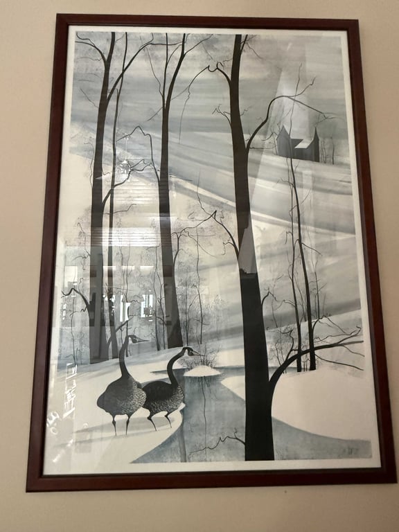 LG P BUCKLEY MOSS "WINTER'S MAJESTY" 56X39