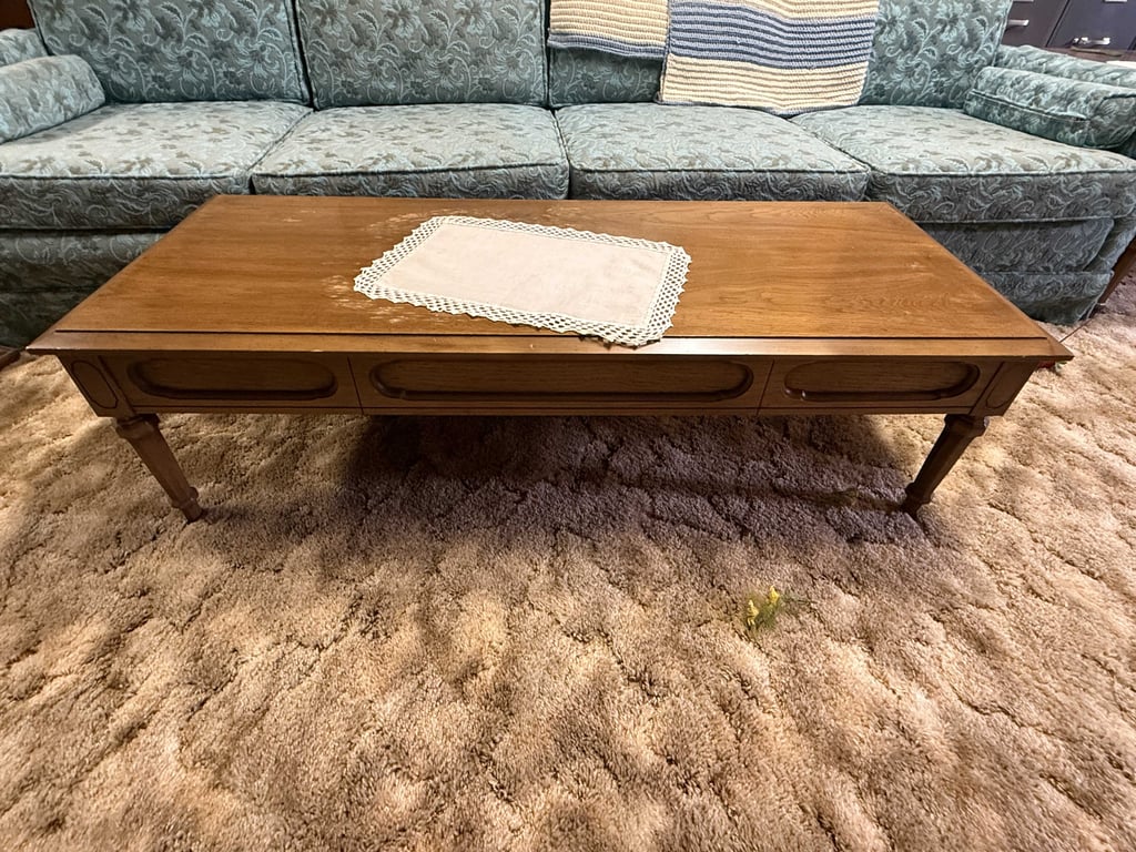 VTG MERSMAN COFFEE TABLE AND END TABLE