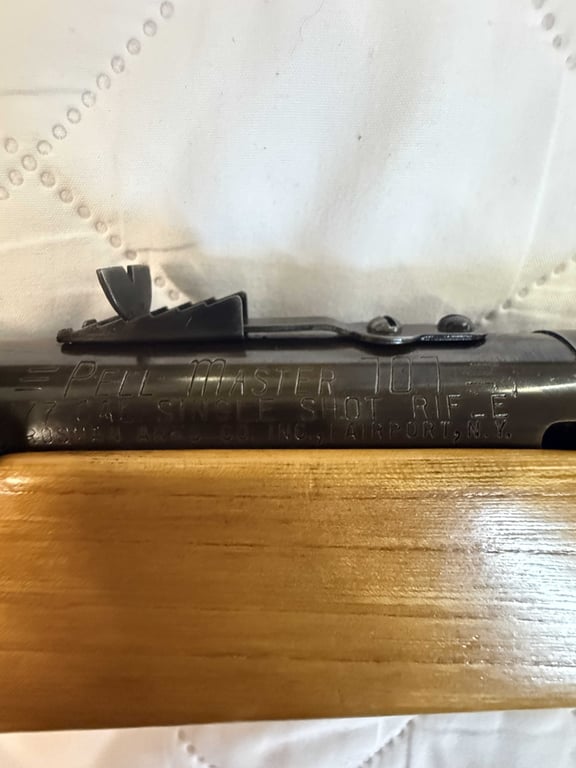 PELL MASTER 707 177 CAL SINGLE SHOT RIFLE - Image 2