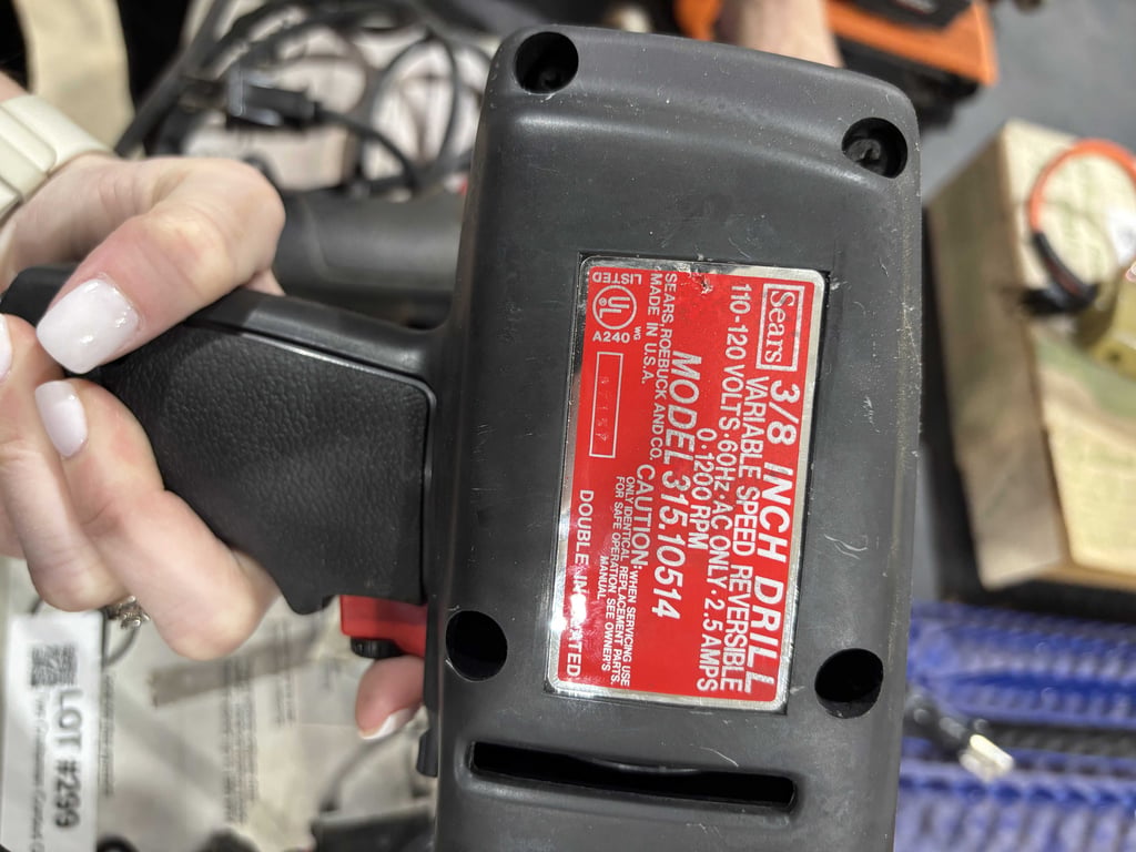Two Craftsman Corded Drills - Image 3